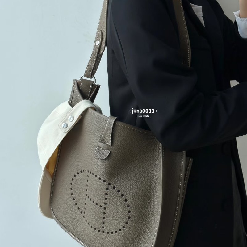 HERMES Evelyne 29 - 灰銀 W-10