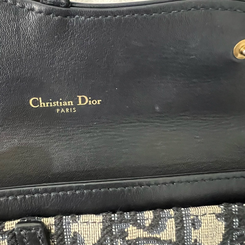 ෆ Dior Saddle Woc馬鞍老花鏈條包-20