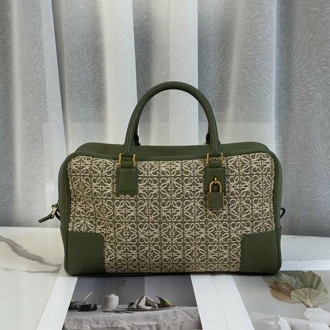 LOEWE Amazona手提包 28 - 酪梨綠