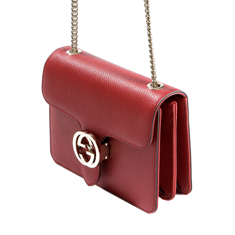 GUCCI 互扣式 GG 單肩包-5