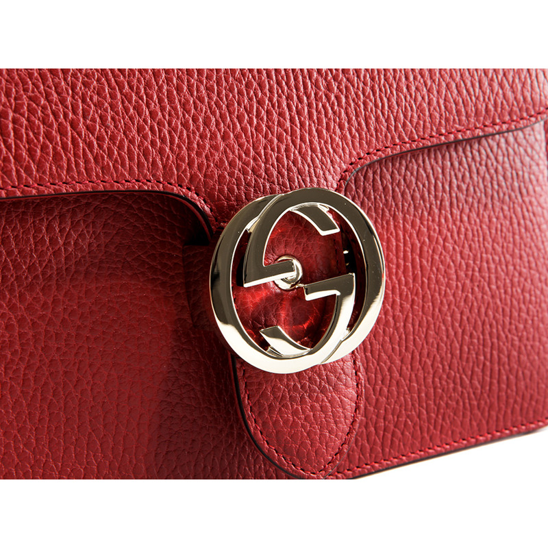 GUCCI 互扣式 GG 單肩包-10