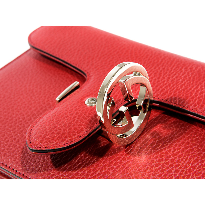 GUCCI 互扣式 GG 單肩包-11