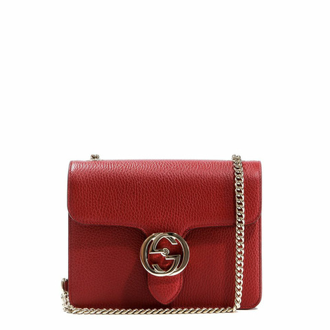 GUCCI 互扣式 GG 單肩包