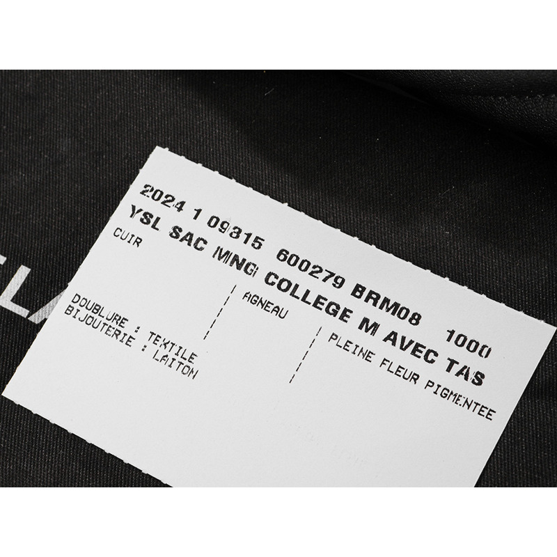 SAINT LAURENT 24SS 女士學院風單肩包-17