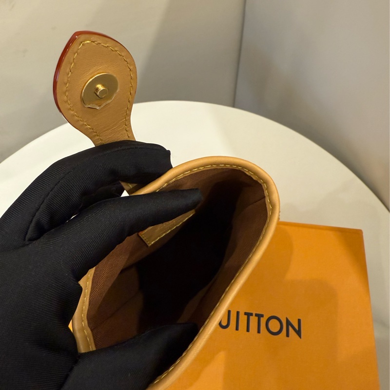 louis vuitton路易威登LV 隨身包fold me薯條包 晶片款-8