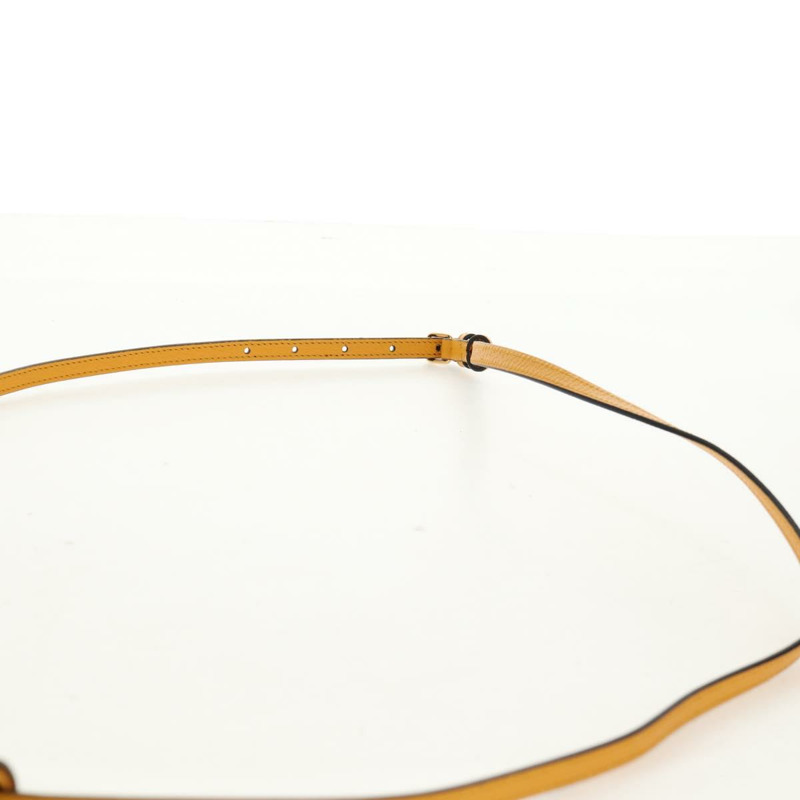 【日本直送】GUCCI 肩挎皮夾包 皮革 黃金色 702248 正品 156147M-13