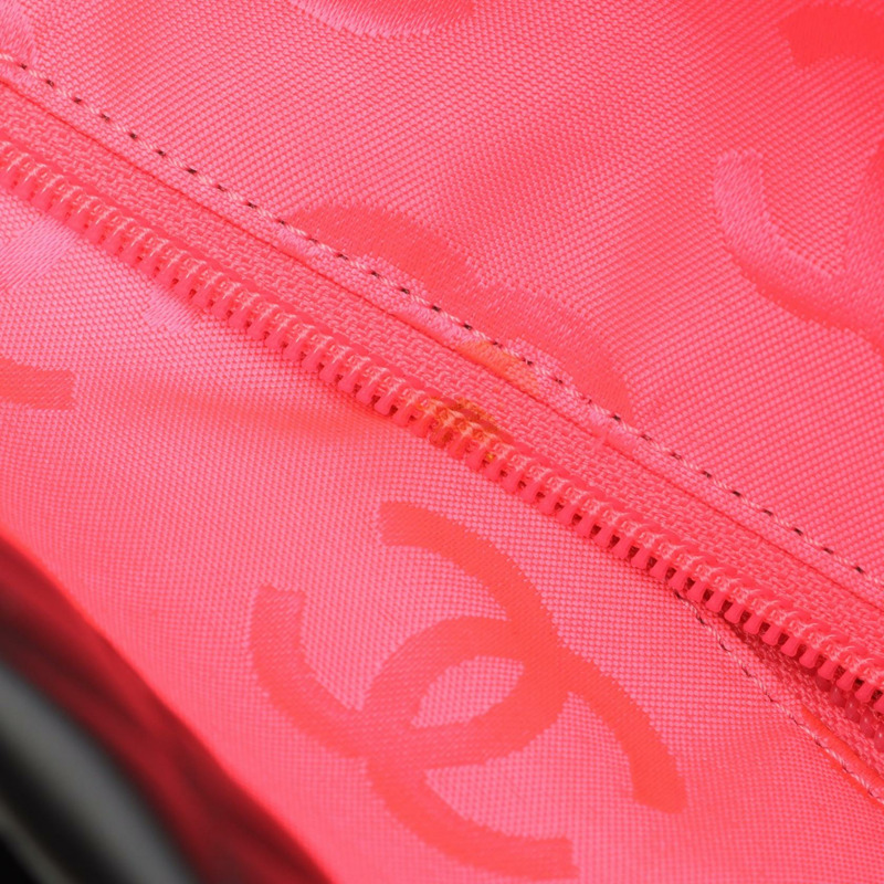 香奈兒 Cambon 系列大托特單肩手提包，黑色漆皮，SHW 五金配件，二手 CC-5