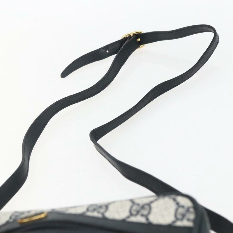 【日本直送】GUCCI GG Supreme Sherry Line 單肩包 PVC 海軍藍/金色/紅色 010 378 正品 160556-7