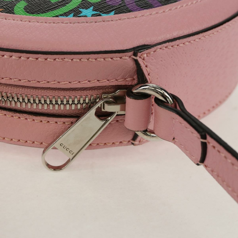 【日本直送】GUCCI GG迷幻風格單肩包 PVC多色銀 603938 正品 158059M-8