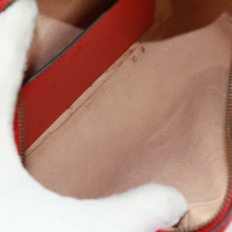 【日本直送】GUCCI GG Marmont 鏈條肩背包，皮革，紅色/金色，447632，正品，ka1038V-8