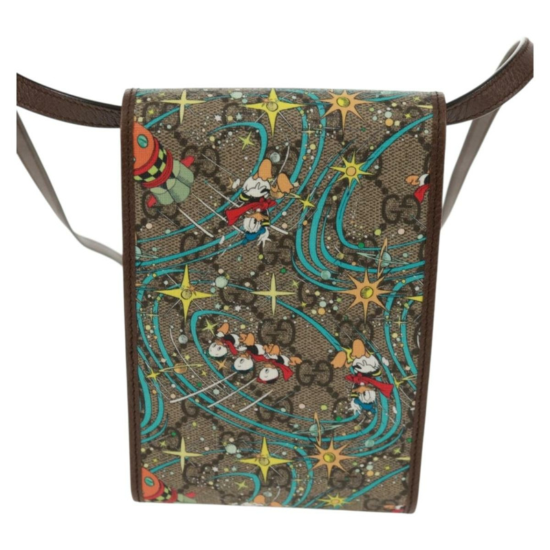 【日本直送】GUCCI GG Supreme 包包 PVC 迪士尼聯名款 米金色 647927 正品 159608A-1