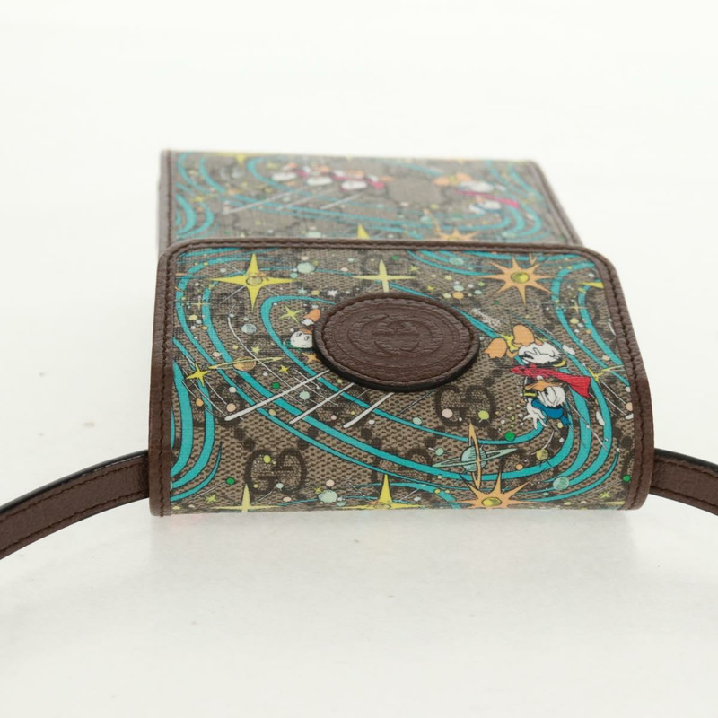 【日本直送】GUCCI GG Supreme 包包 PVC 迪士尼聯名款 米金色 647927 正品 159608A-5