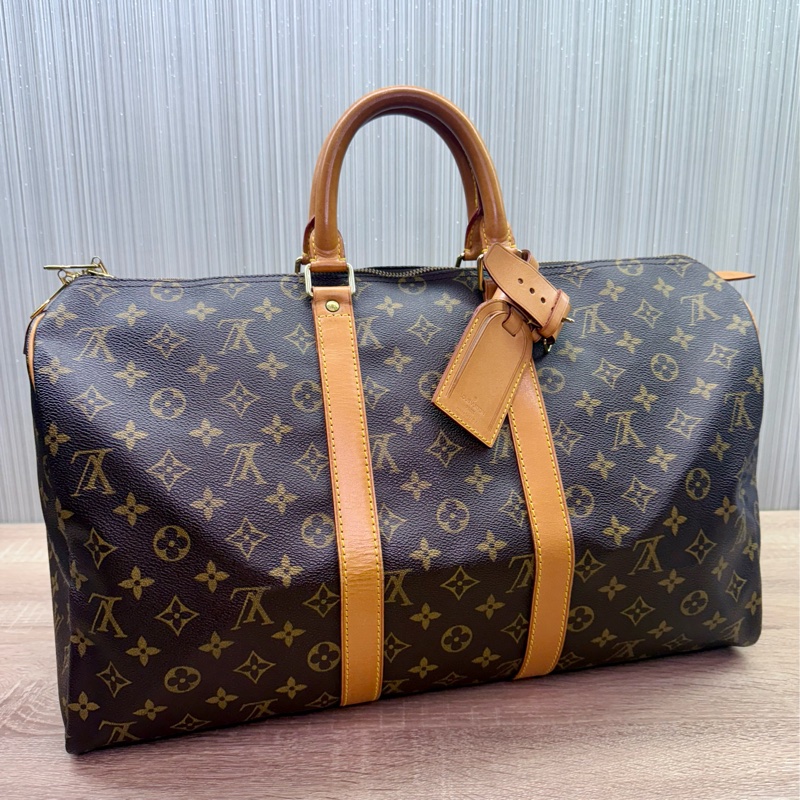 LV M41428 Keepall 45 手提行李袋旅行包-19