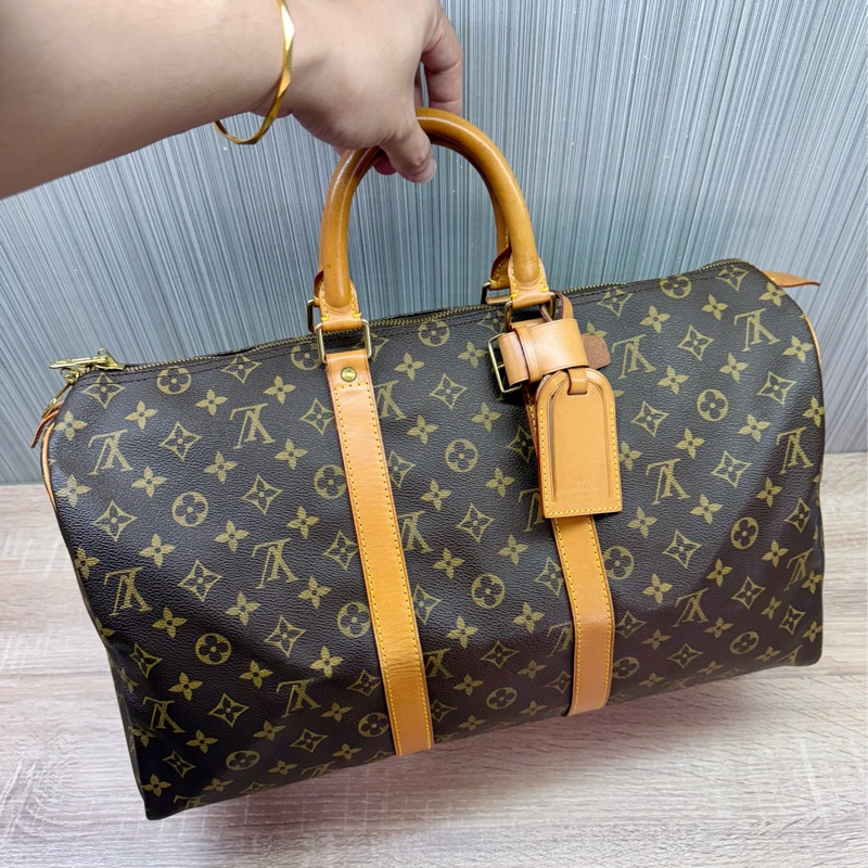 LV M41428 Keepall 45 手提行李袋旅行包-28