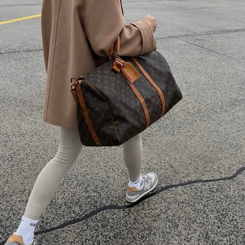 LV M41428 Keepall 45 手提行李袋旅行包-37