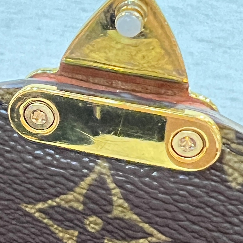 LV原花金釦Pochette Metis手提斜背郵差包-13