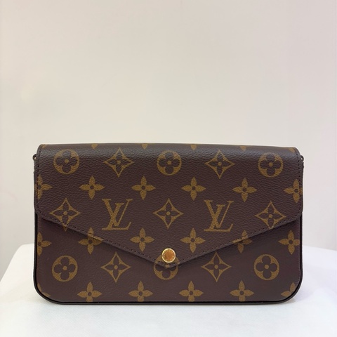 LV(M)信封三合一金鍊包