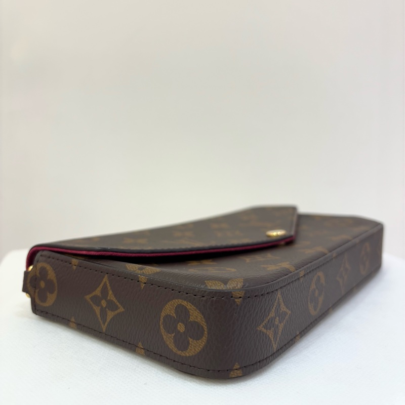 LV(M)信封三合一金鍊包-7