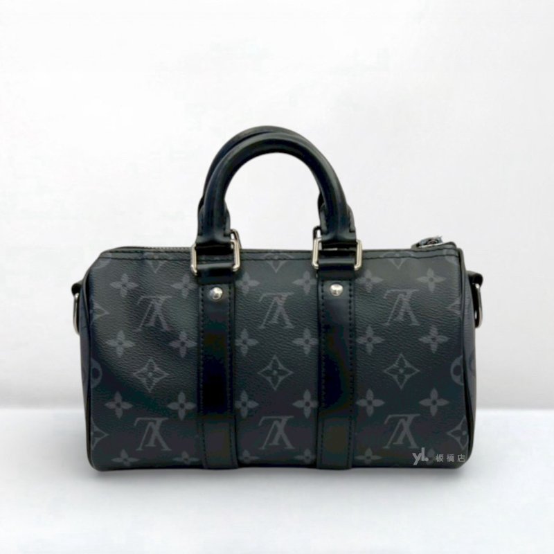 LV包包 Bandouli?re黑原花Keepall 25 M46271-3