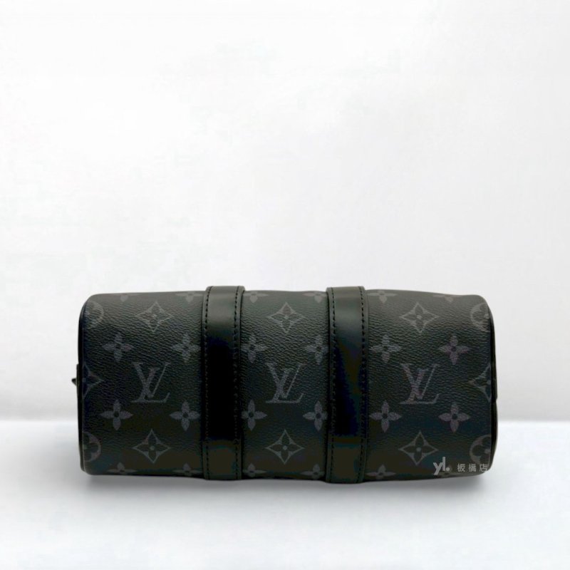 LV包包 Bandouli?re黑原花Keepall 25 M46271-4