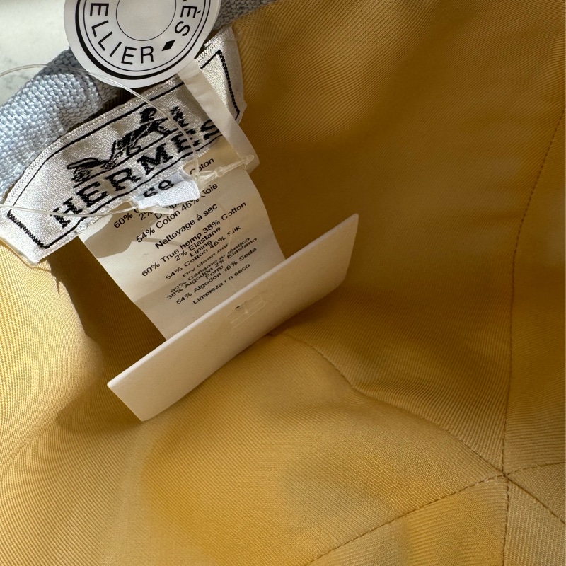 Hermes寶寶藍布面畫家帽 好可愛😻-7