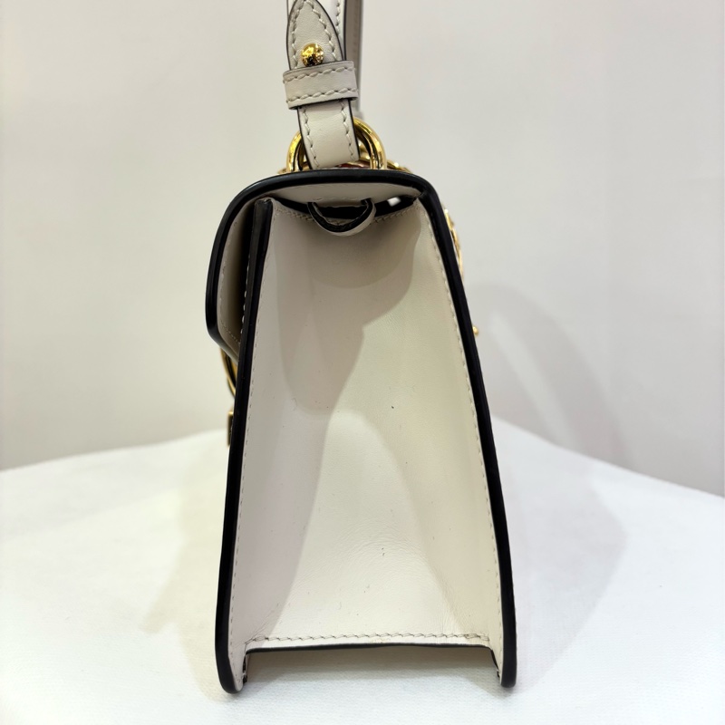 GUCCI白紅藍條Sylvie緞帶包-小-4