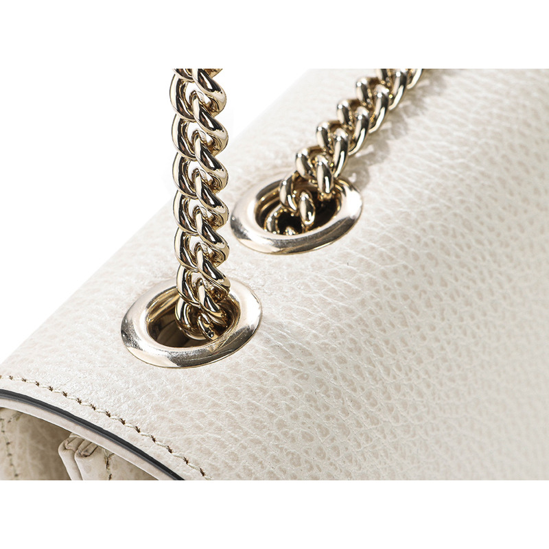 GUCCI 互扣式 GG 鏈條單肩包 24FW (510303 CAO0G 9522)-10