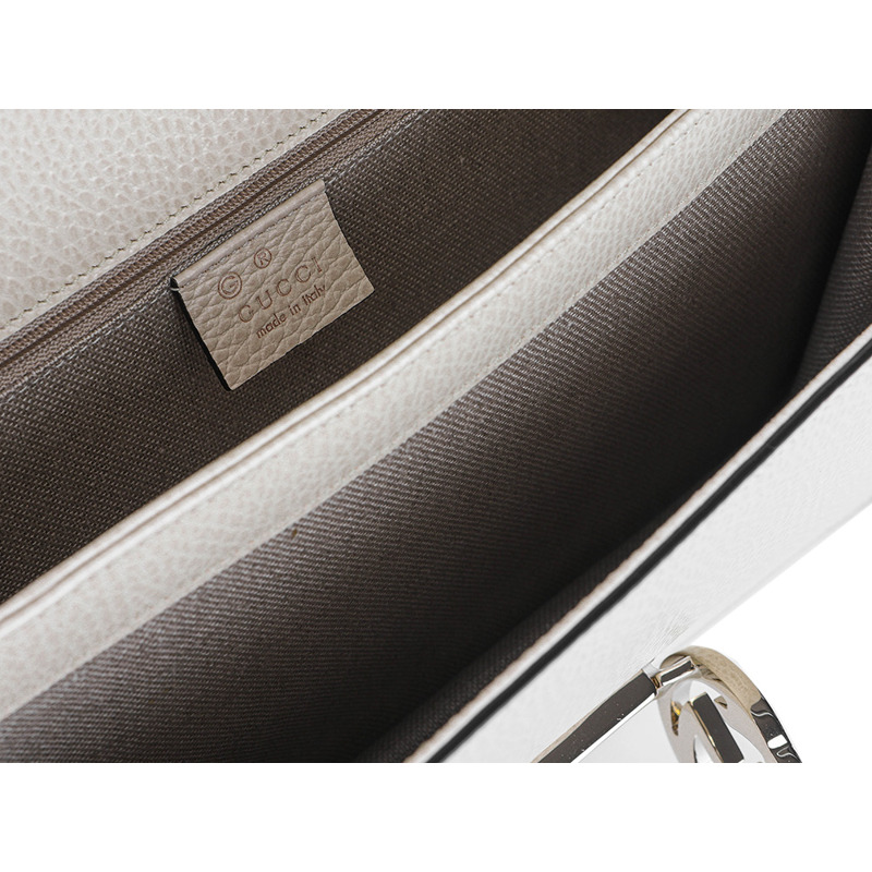 GUCCI 互扣式 GG 鏈條單肩包 24FW (510303 CAO0G 9522)-15