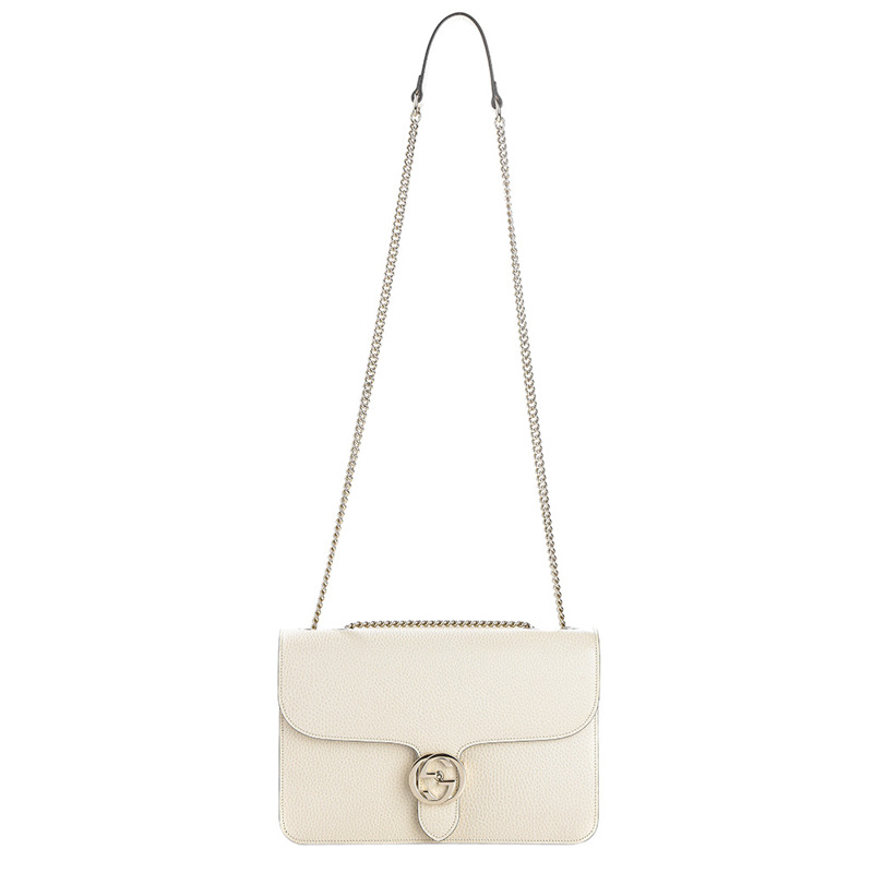 GUCCI 互扣式 GG 鏈條單肩包 24FW (510303 CAO0G 9522)-7