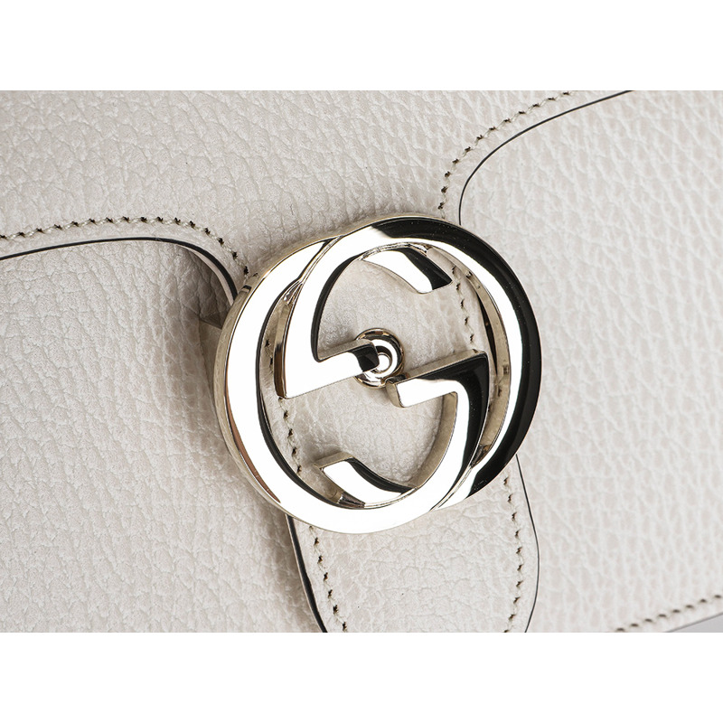 GUCCI 互扣式 GG 鏈條單肩包 24FW (510303 CAO0G 9522)-13