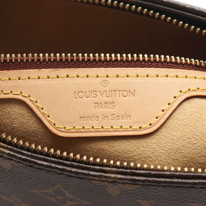 路易威登 Looping GM 單肩包 M51145 Monogram 皮革棕色二手女士-3