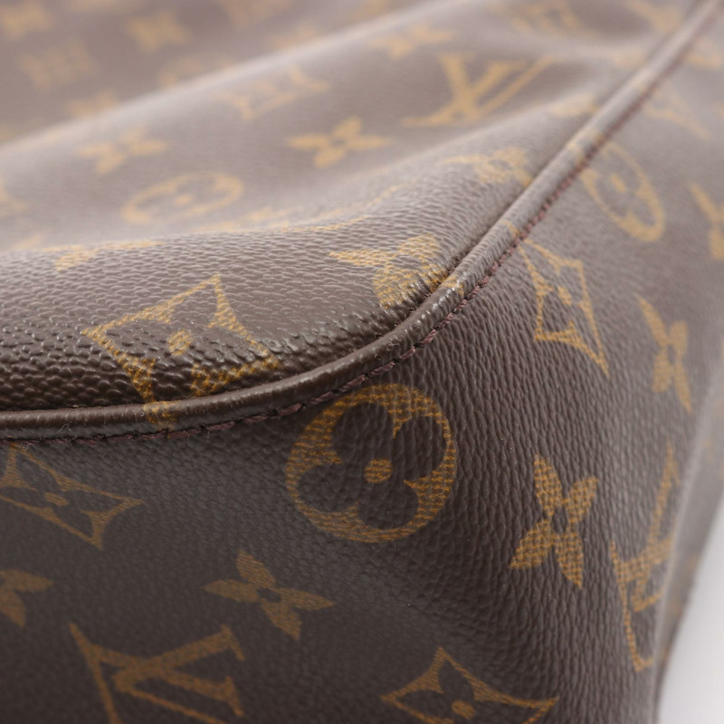 路易威登 Looping GM 單肩包 M51145 Monogram 皮革棕色二手女士-8