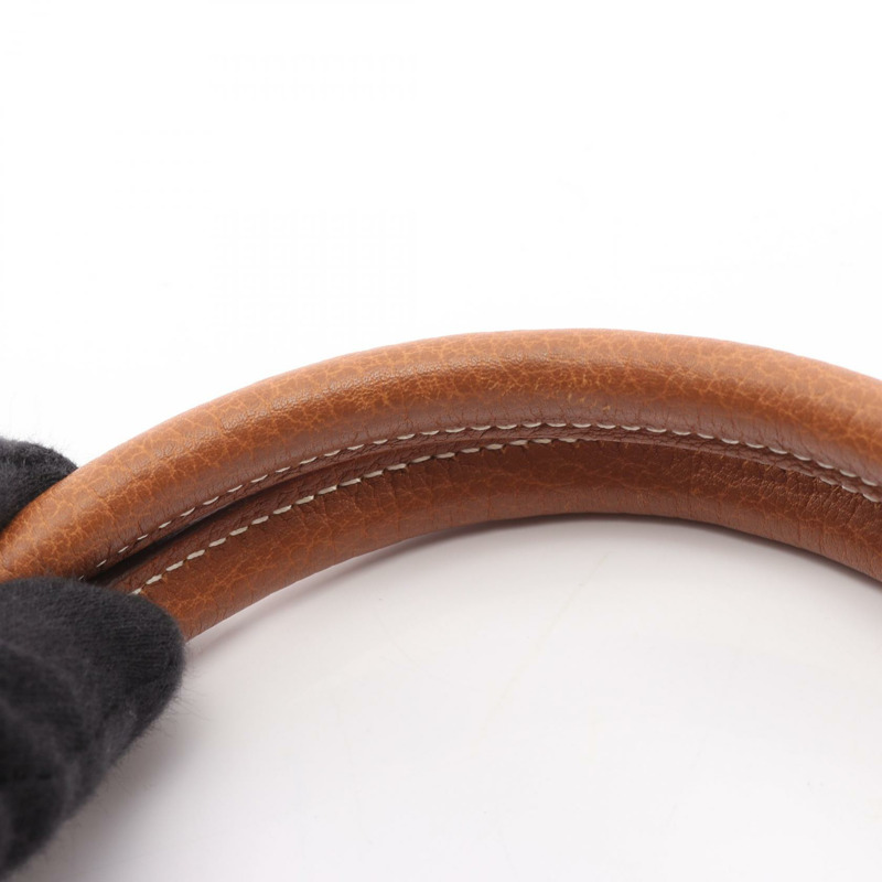 愛馬仕 Garden Party PM 手提包 K Negonda 金色皮革二手女士 SHW-6