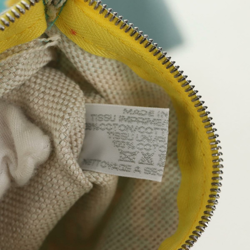 【日本直送】愛馬仕 Animo Pixel GM 手袋 帆布 淺藍色 銀色 正品 158904V-22