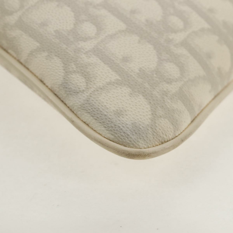 【日本直送】Christian Dior Trotter Romantic 單肩包 PVC 白色銀色 正品 158881V-16