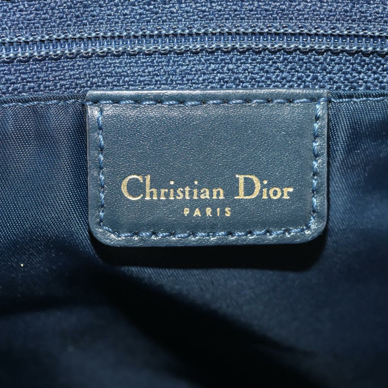 【日本直送】Christian Dior Trotter帆布波士頓包 海軍藍 金色 正品 160869V-19