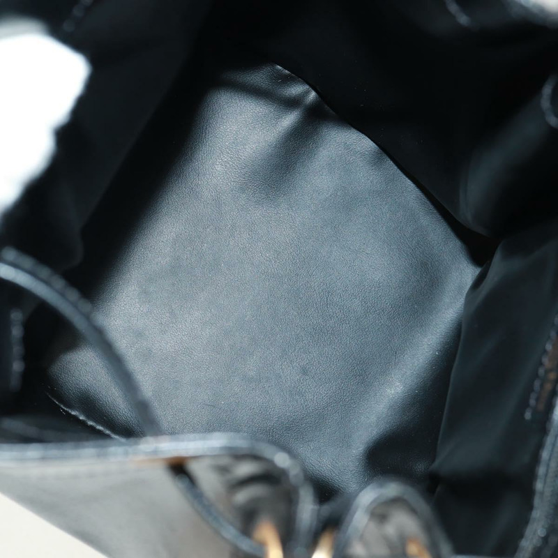 【日本直送】Christian Dior 黑色金色皮革肩背包,正品編號 159044V-10