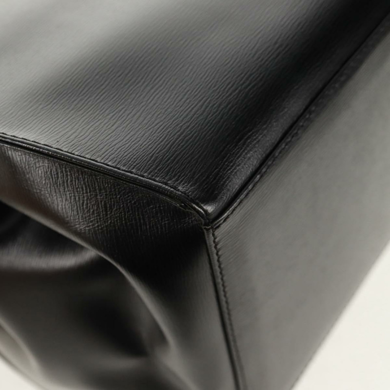 【日本直送】Christian Dior 黑色金色皮革肩背包,正品編號 159044V-14