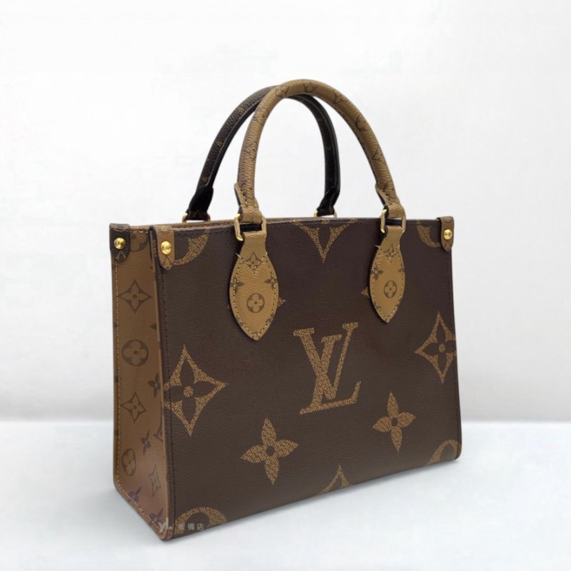 LV包包 雙色原花OnTheGo PM M46373-1