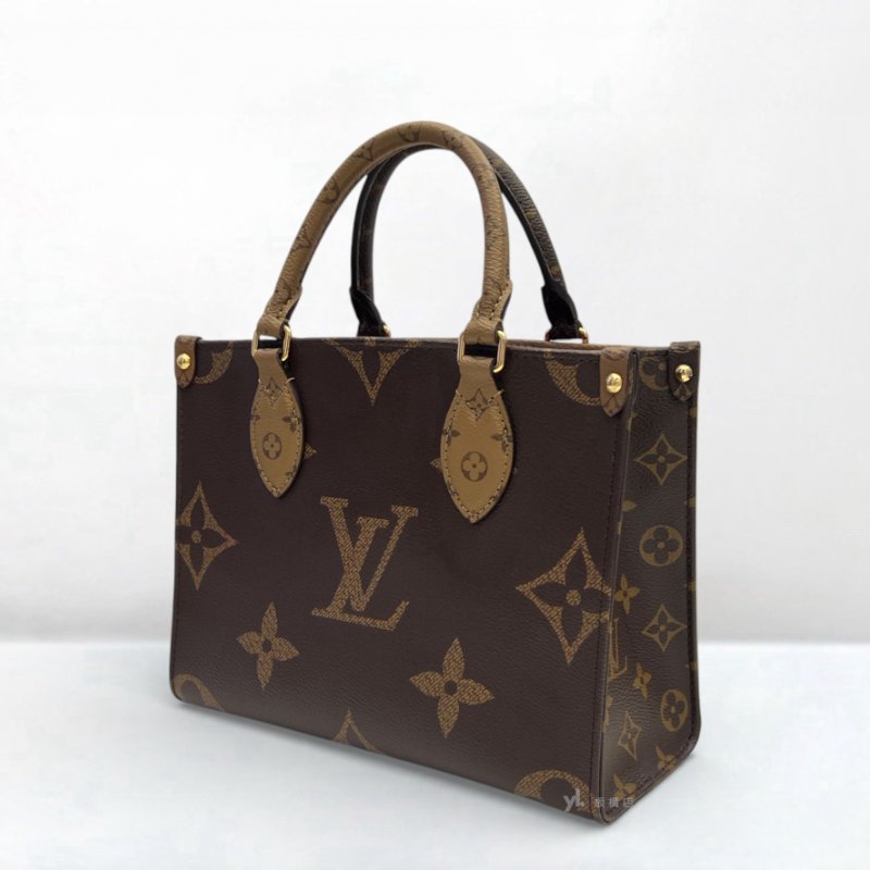 LV包包 雙色原花OnTheGo PM M46373-2