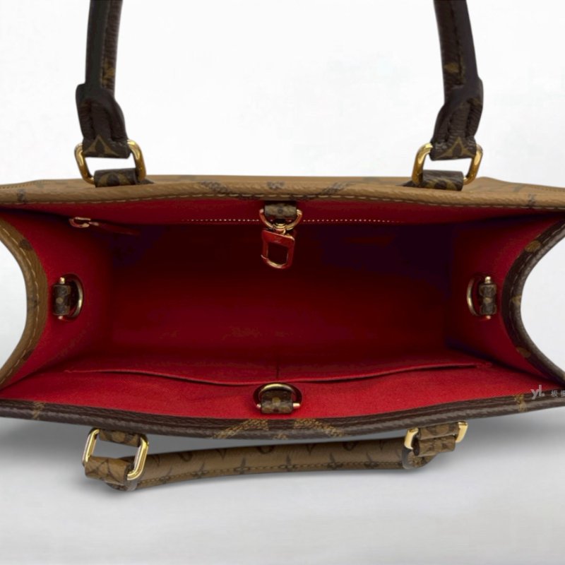 LV包包 雙色原花OnTheGo PM M46373-5