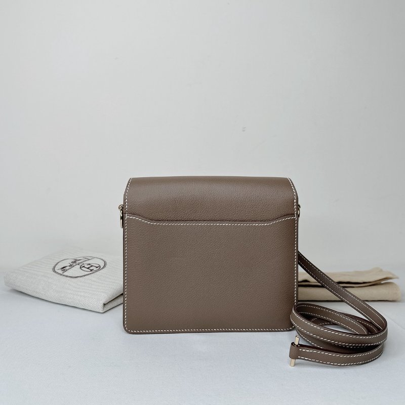 HERMES Mini Roulis大象灰豬鼻包-1