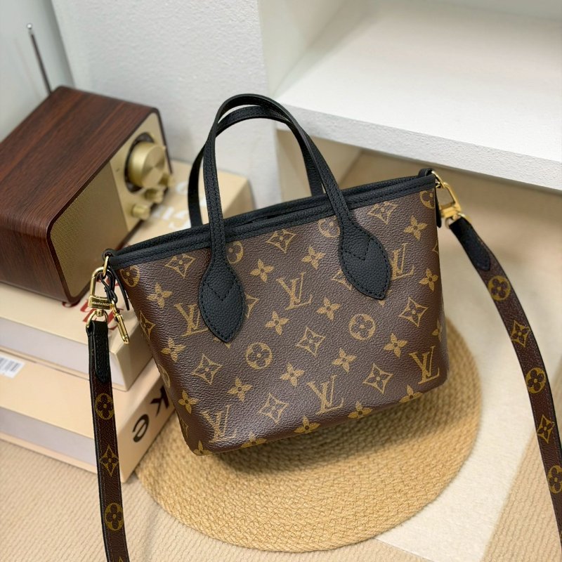 (近全新、稀有釋出✨)🏷LV 路易威登.Neverfull Inside Out MM 雙面小托特 芯片款 M28347-1