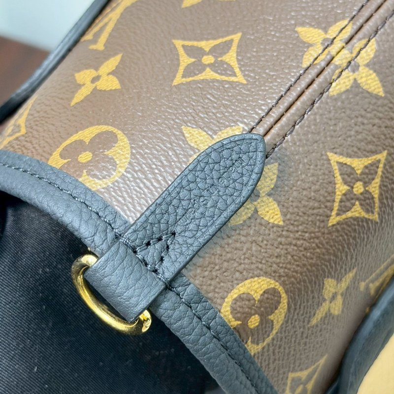 (近全新、稀有釋出✨)🏷LV 路易威登.Neverfull Inside Out MM 雙面小托特 芯片款 M28347-19