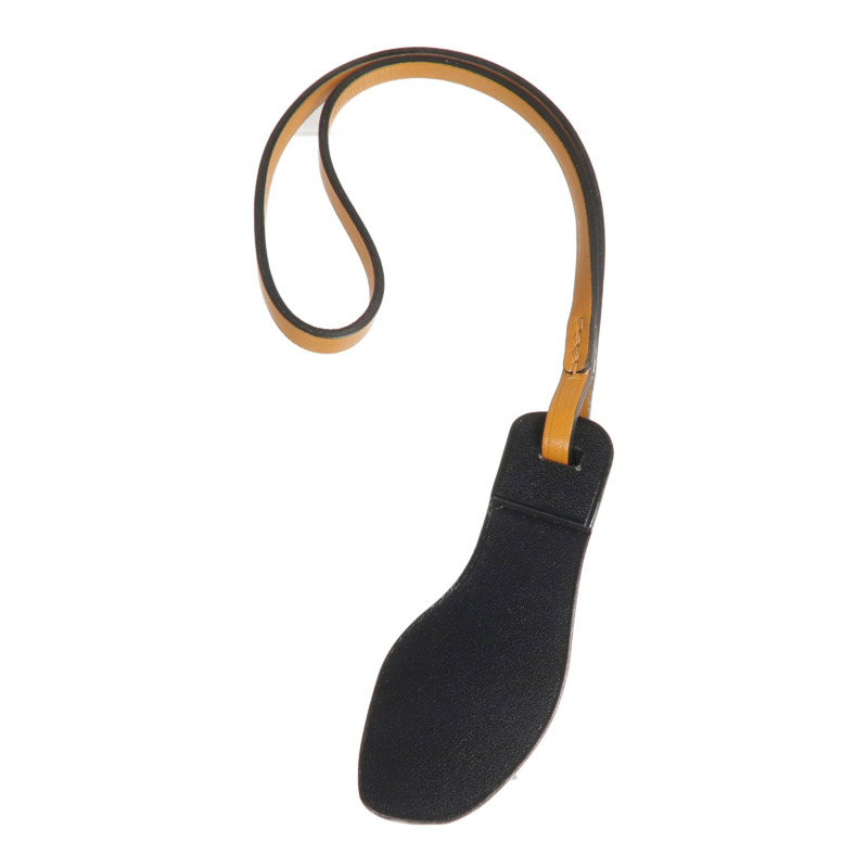 HERMES Epsom/Butler/Hunter皮革Oran Nano Charm掛飾-1