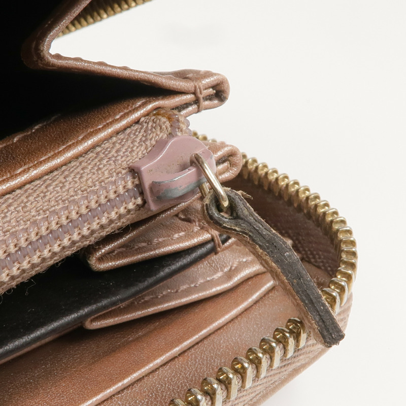 GUCCI 牛皮皮革Long Wallet金扣長錢包-16