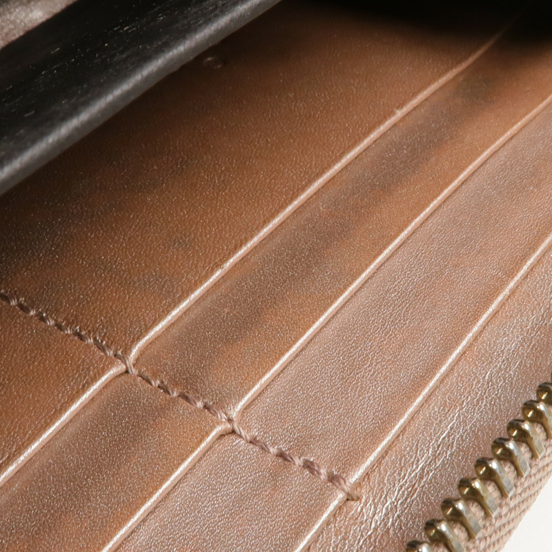 GUCCI 牛皮皮革Long Wallet金扣長錢包-19