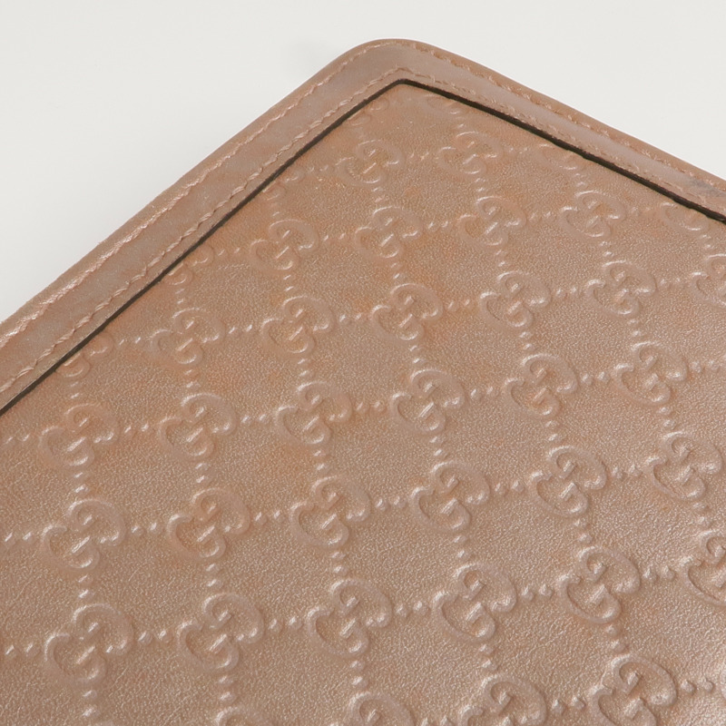 GUCCI 牛皮皮革Long Wallet金扣長錢包-21