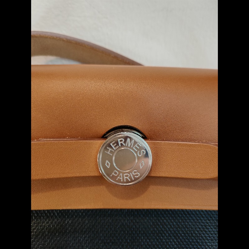 Hermes Herbag 31 2024 新款防水布料-2