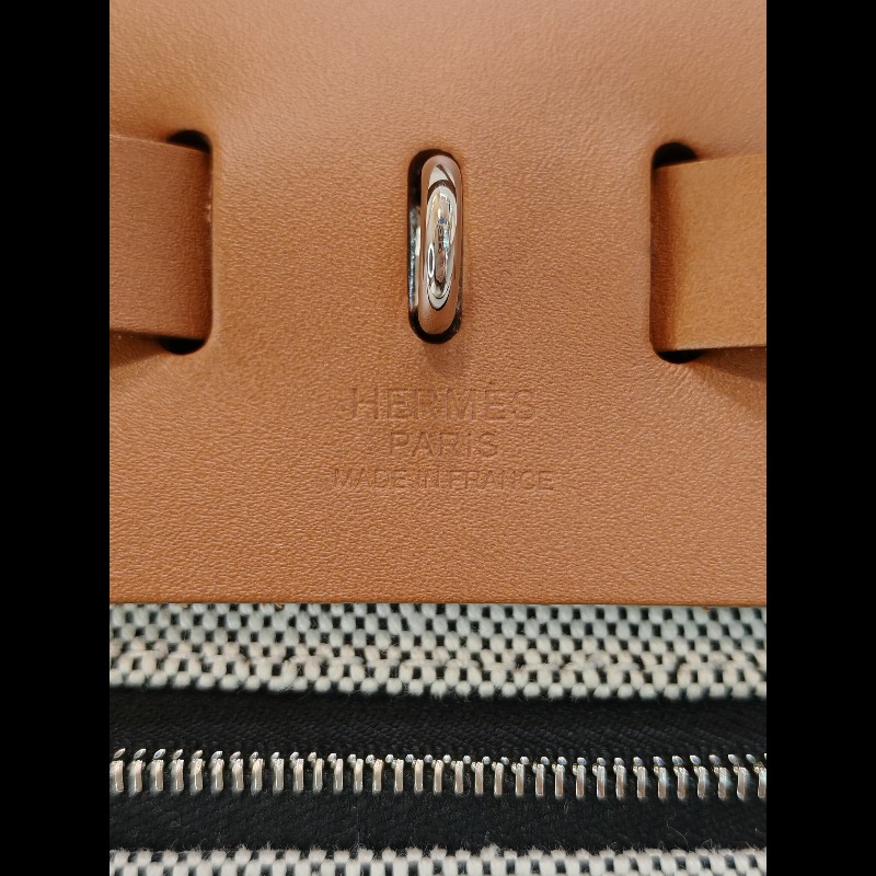 Hermes Herbag 31 2024 新款防水布料-4